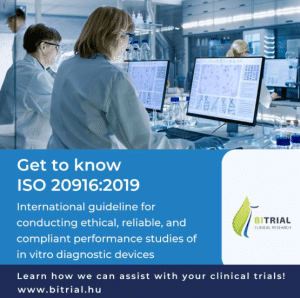 What should you know about the ISO 20916:2019?